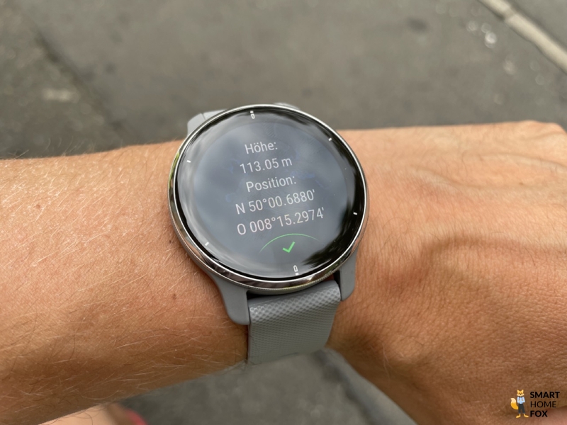 Вы можете увидеть высотомер на Garmin Venu 2 Plus.